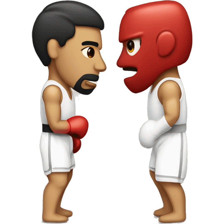 Philosophy and boxing emoji