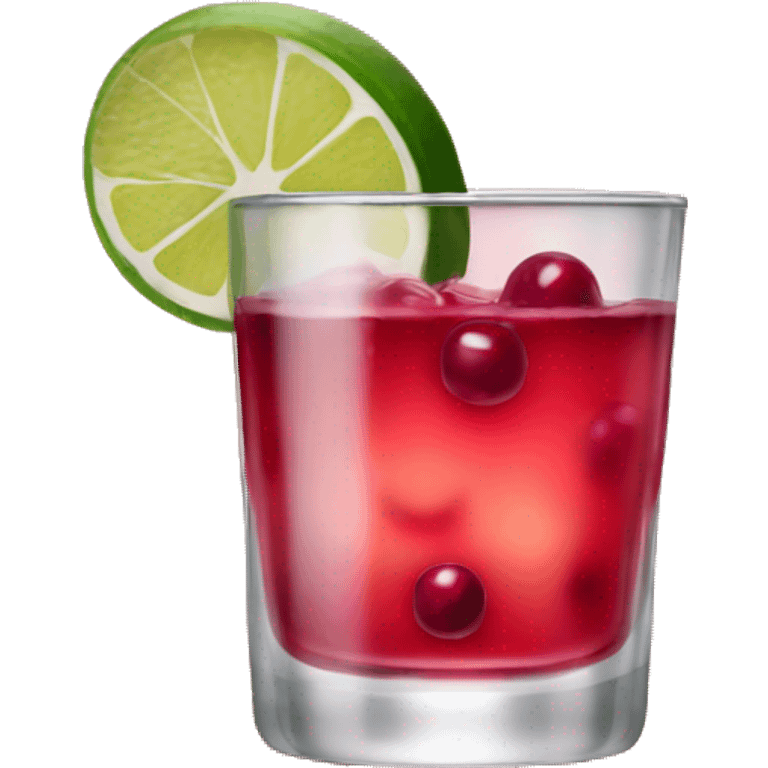 tequila cranberry drink emoji