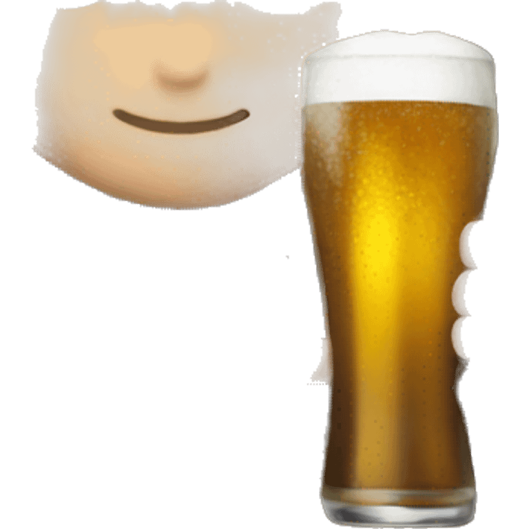 Sephiroth drink beer emoji