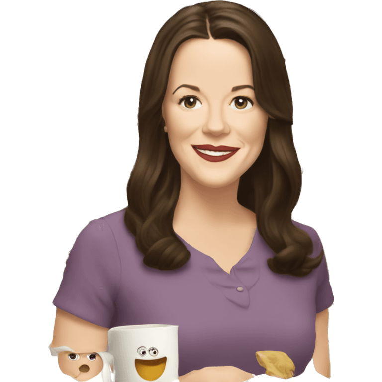 Lorelai from Gilmore girls emoji