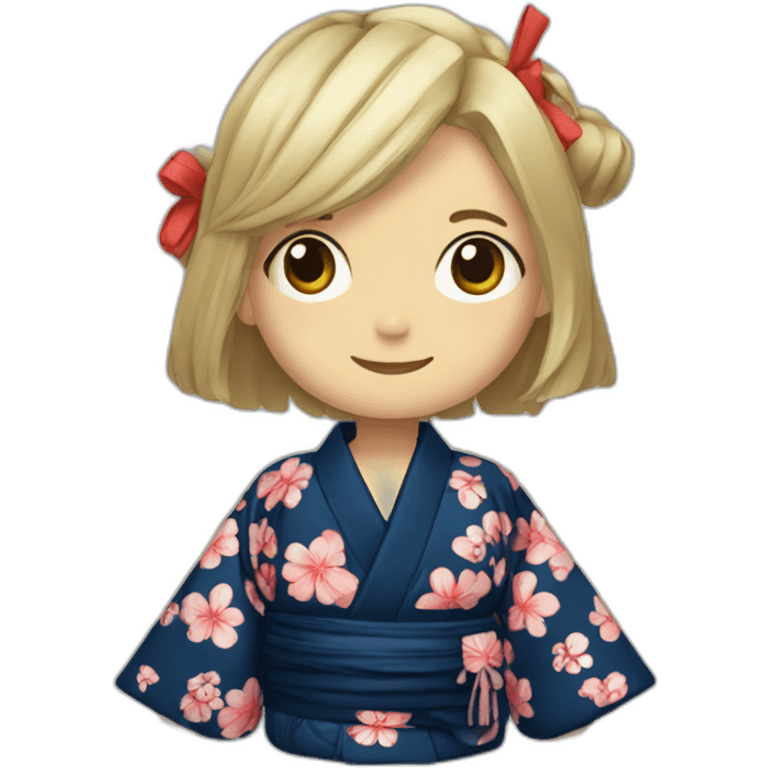 Sch kimono Marseille emoji