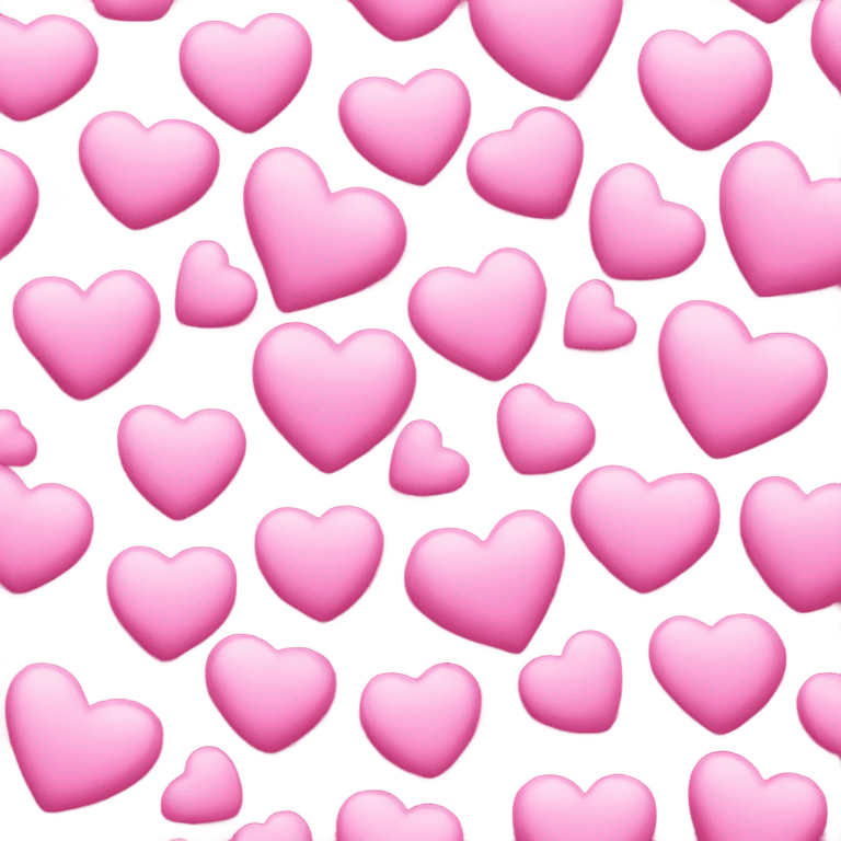 Heart pink emoji