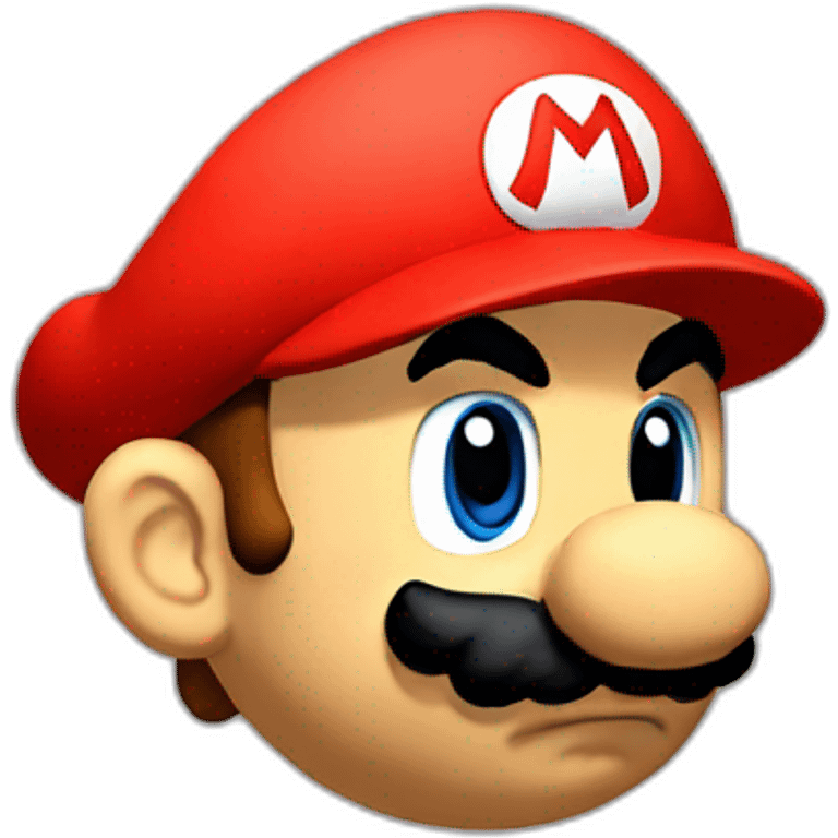 sad mario emoji