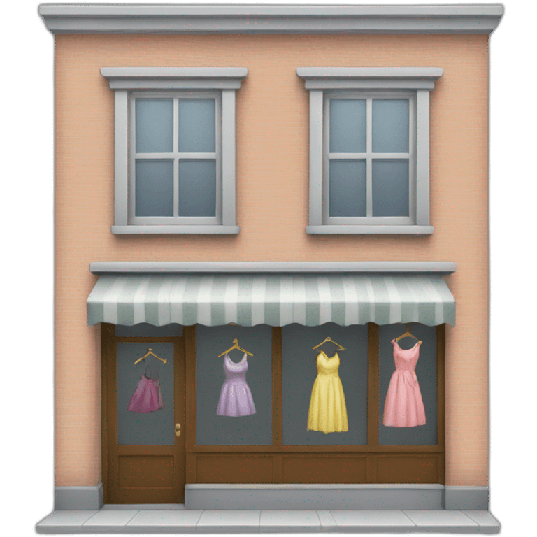 Garment shop emoji