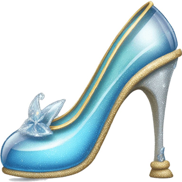 glass slippers for cinderella emoji