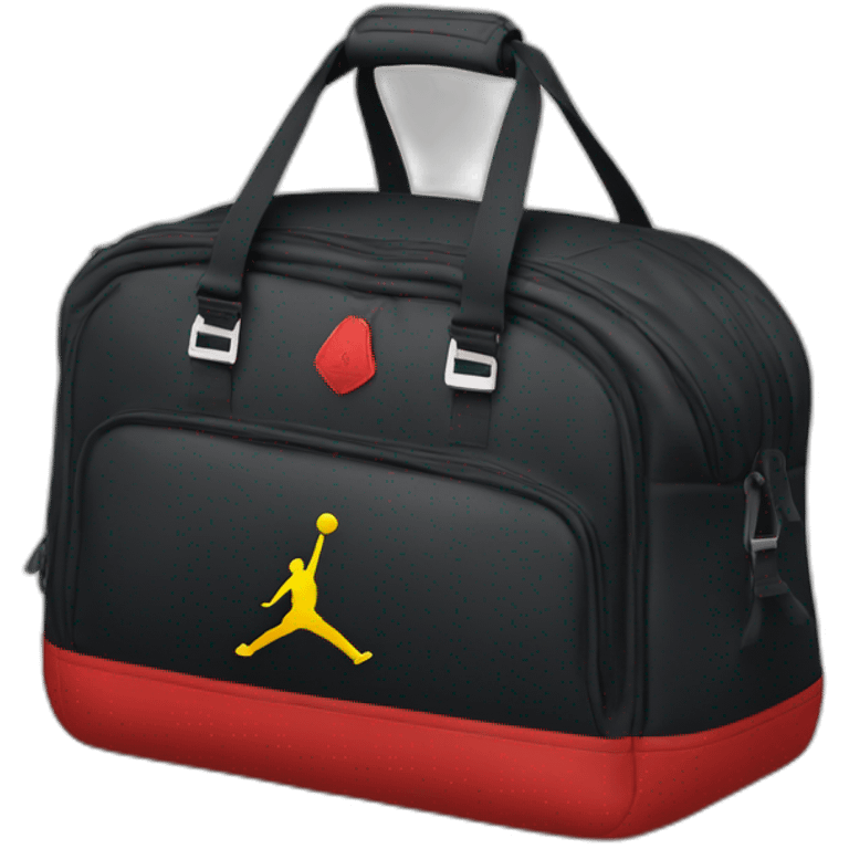 Ahopping bag with jordan logo emoji