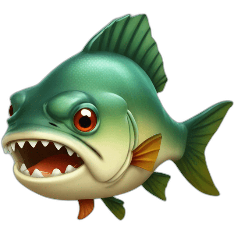 Piranha emoji