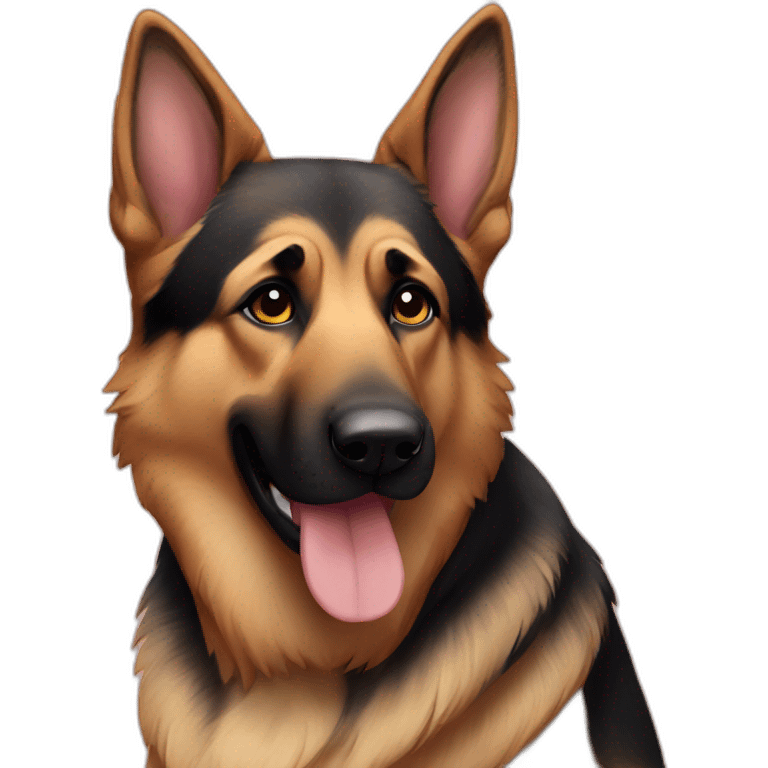 german shepard emoji