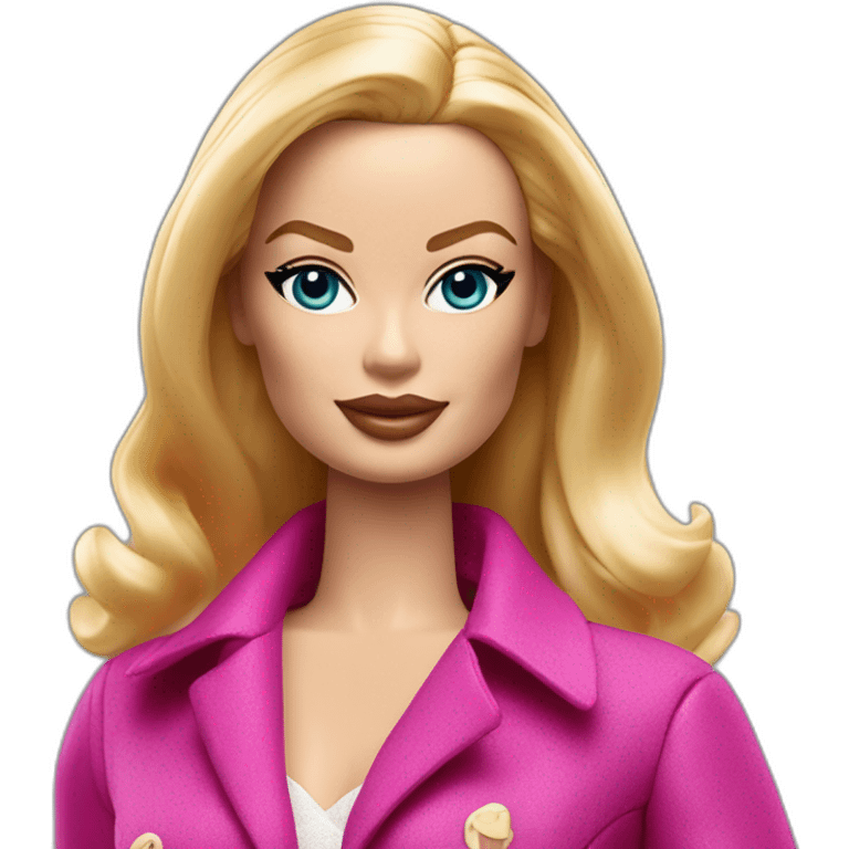 Margot Robbie Barbie emoji