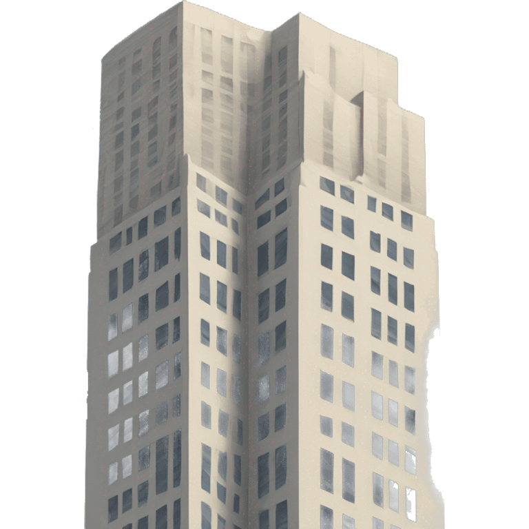 Tower crushing into skyscraper  emoji