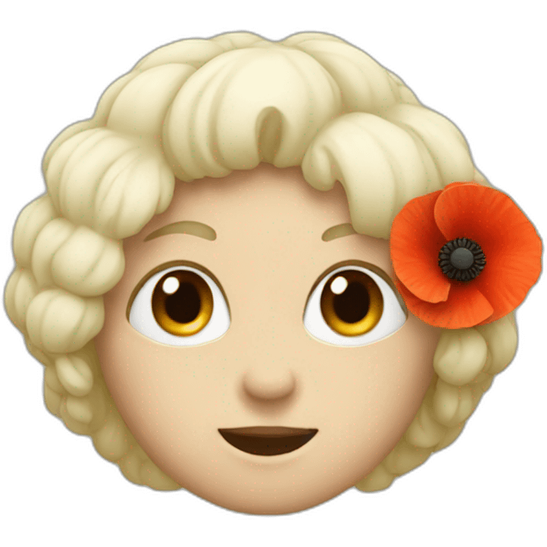 poppy emoji