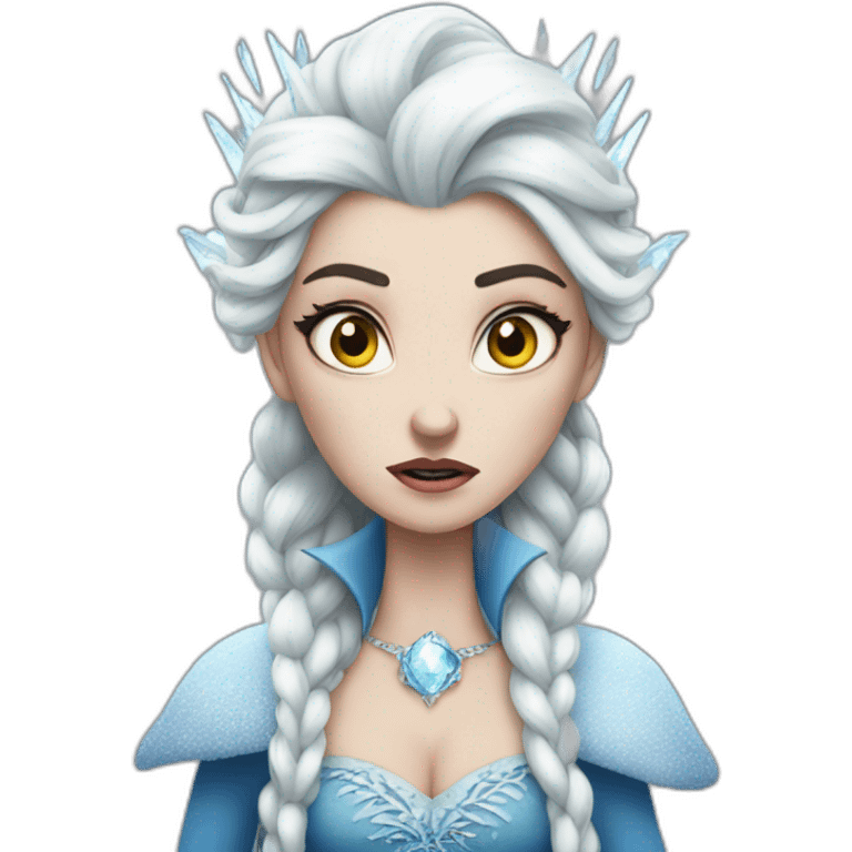 angry The Snow Queen emoji