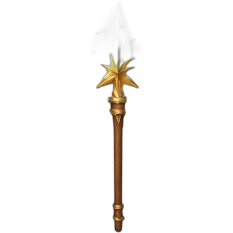 Magic wand from Harry Potter emoji