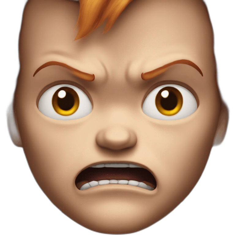 angry chucky emoji