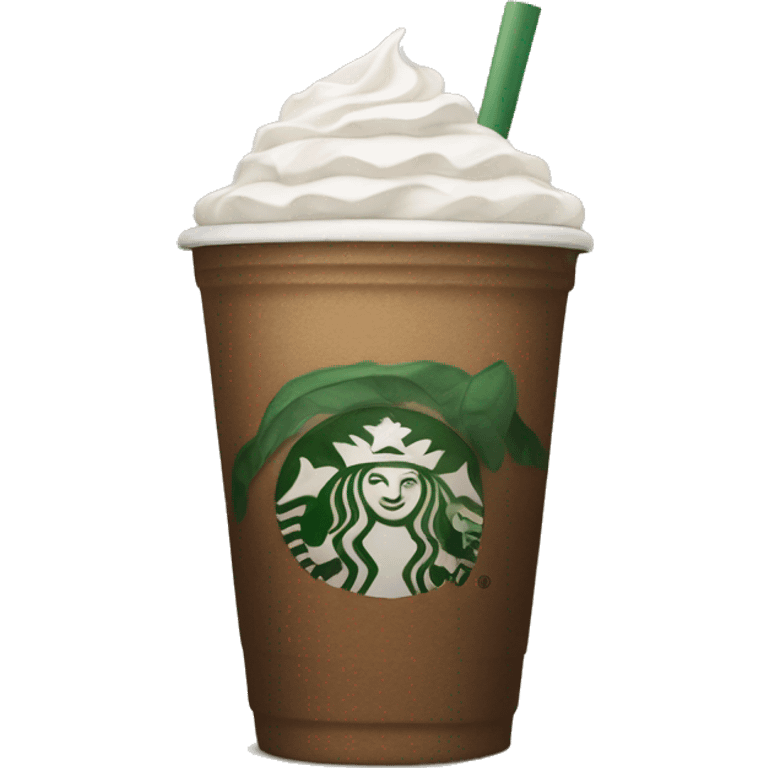 Starbucks coffee emoji