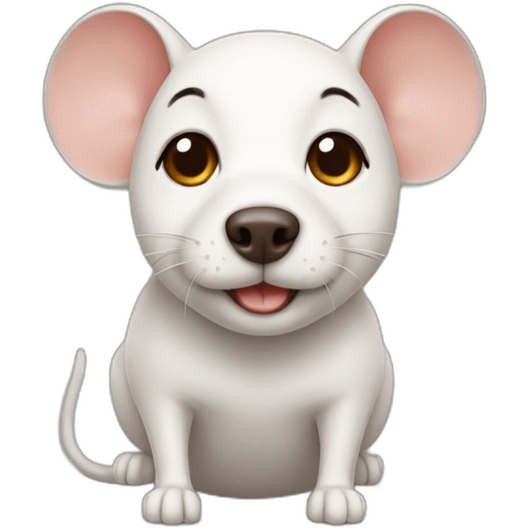 MOUSE WITH A DOG'S BODY emoji