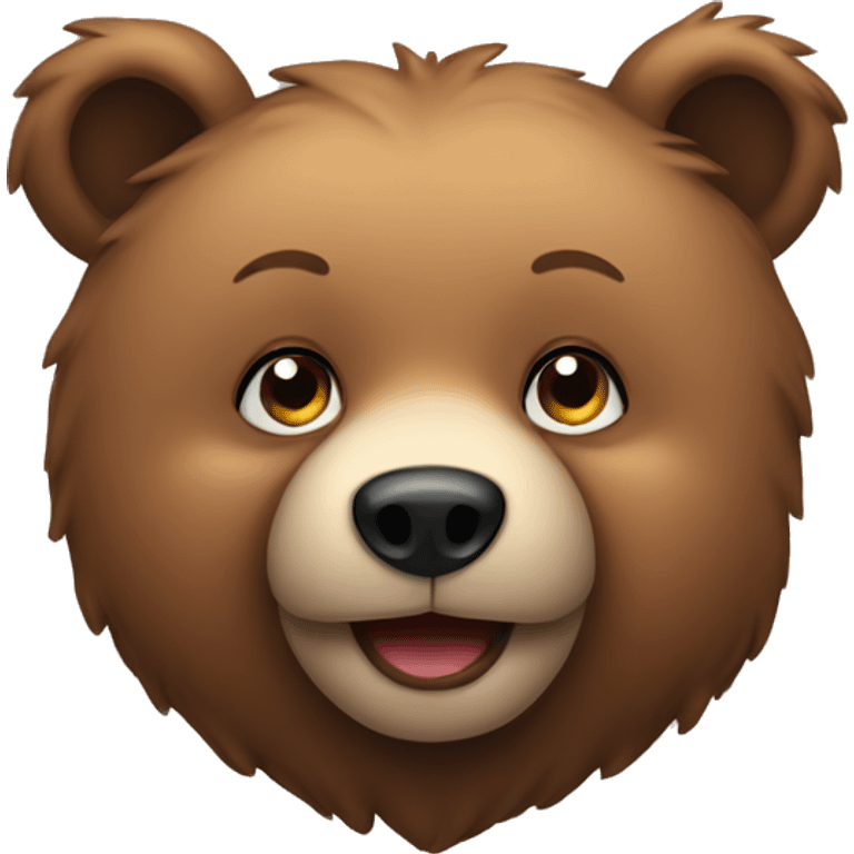 cute bear emoji