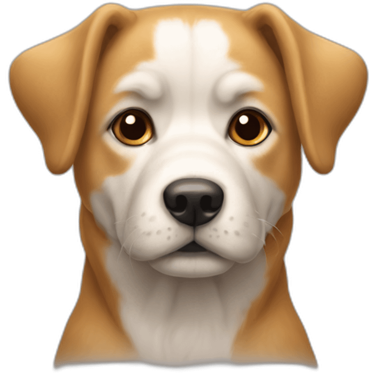 Chien sur âne sur chat emoji