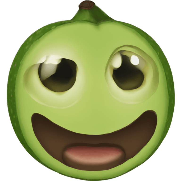 Aguacate con ojos  emoji