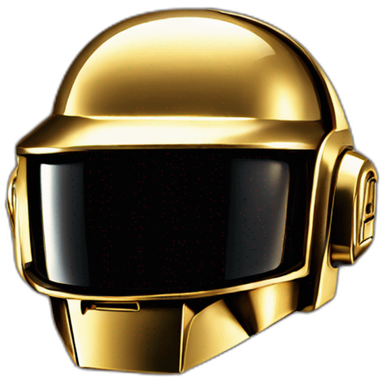 Daft punk gold emoji