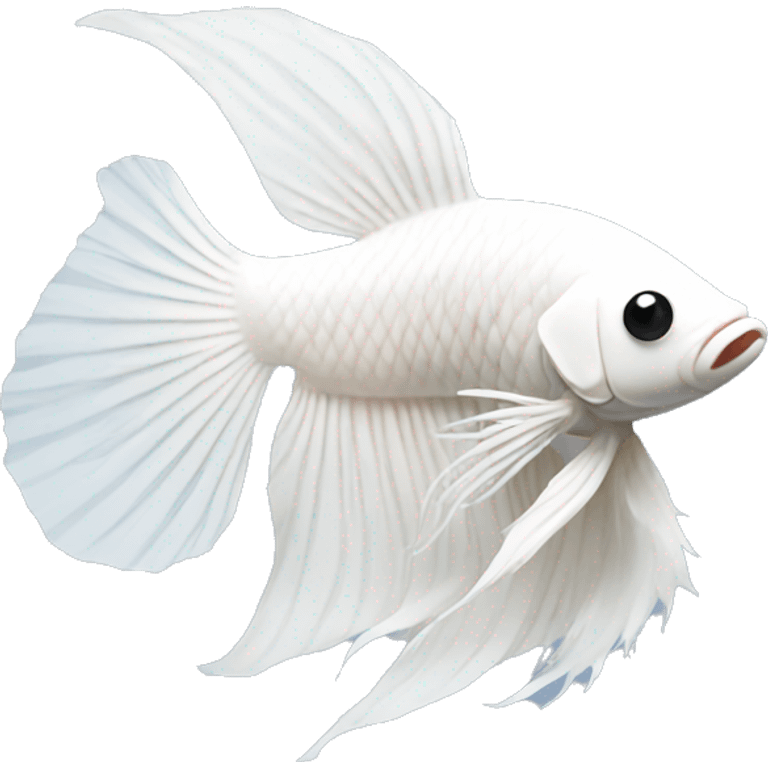 White betta emoji