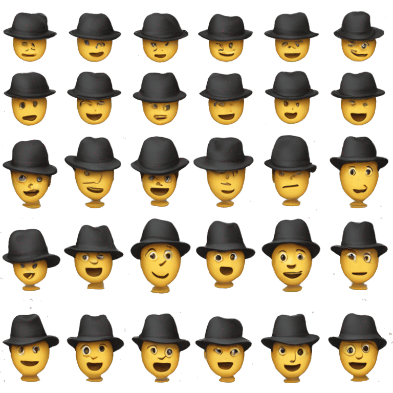 person-wearing-multiple-hats emoji