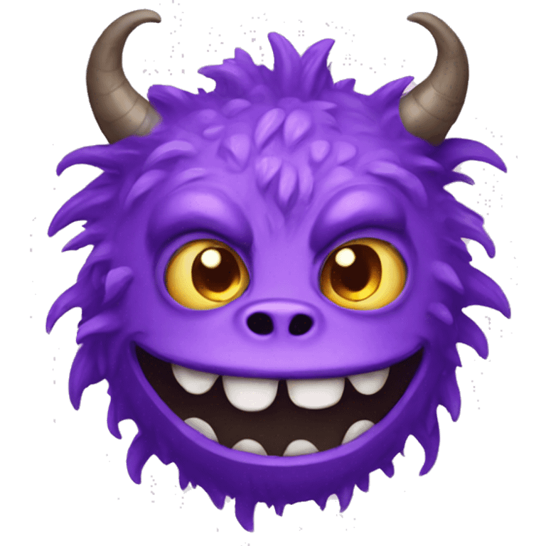 purple monster emoji