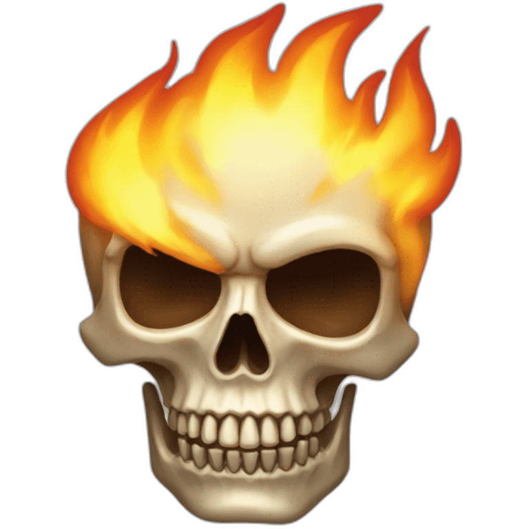 skull fire emoji