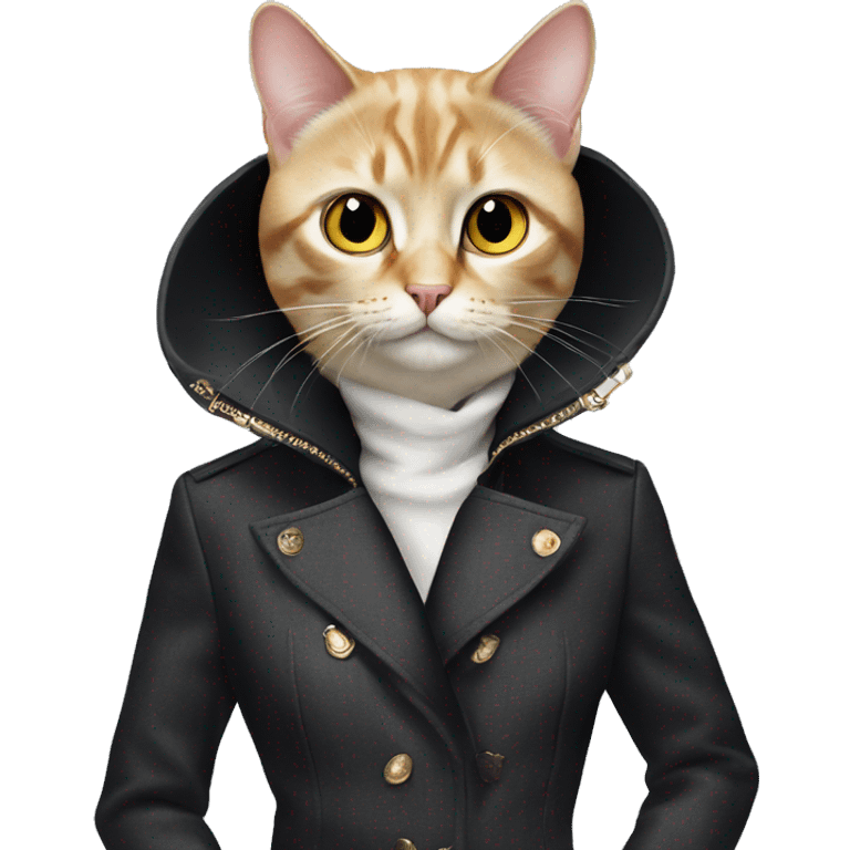 dior fashion cat emoji