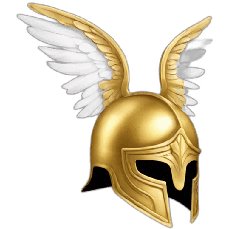 winged greek helmet emoji