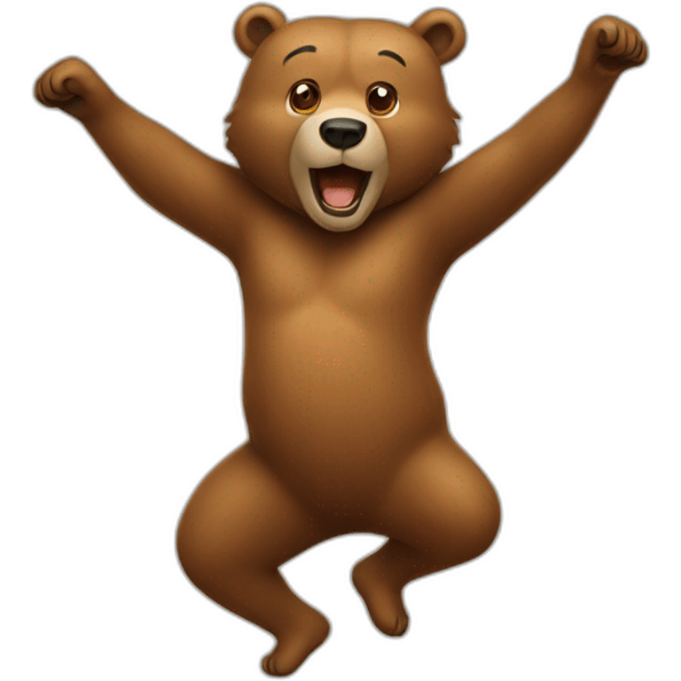 bear dance emoji