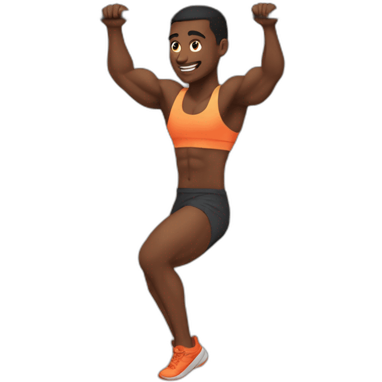 Street workout emoji