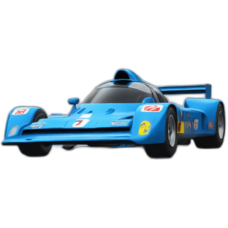 alpine F1 car  emoji