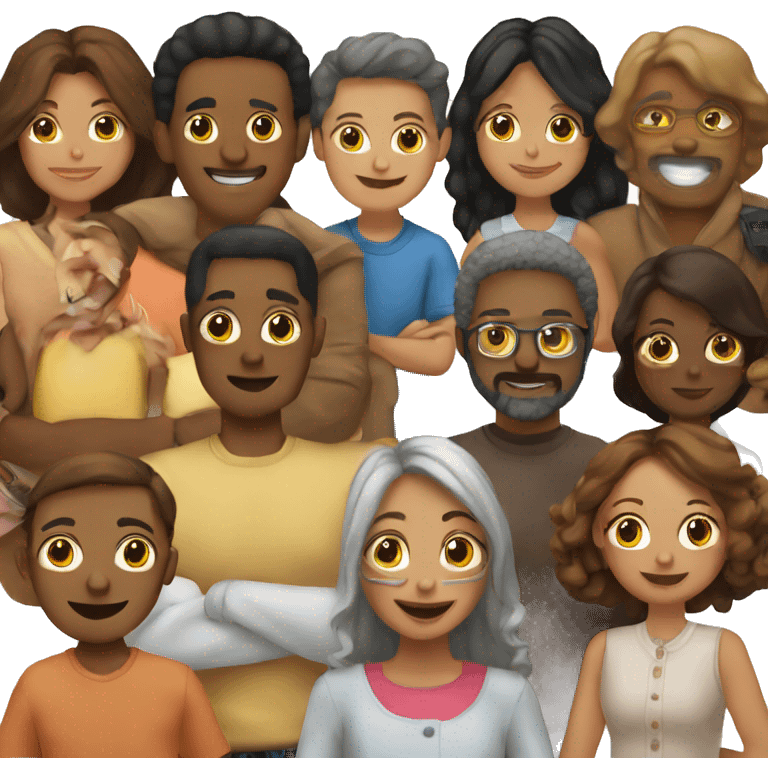 I am thankful for my family  emoji