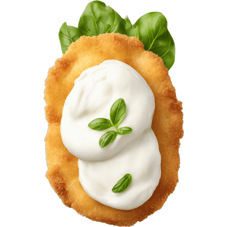 breaded burrata emoji