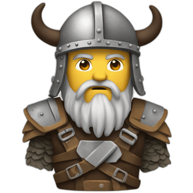 Computer viking emoji