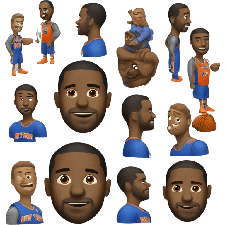 Chill guy Knicks meme emoji