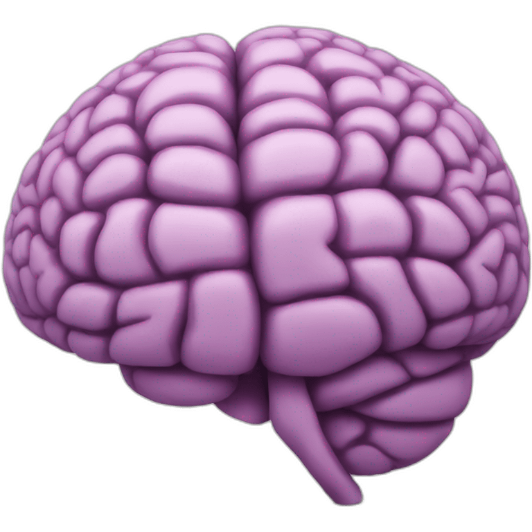 Brain with muscles emoji