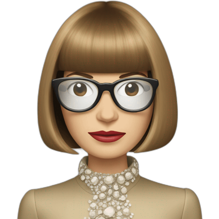 anna wintour on cover emoji