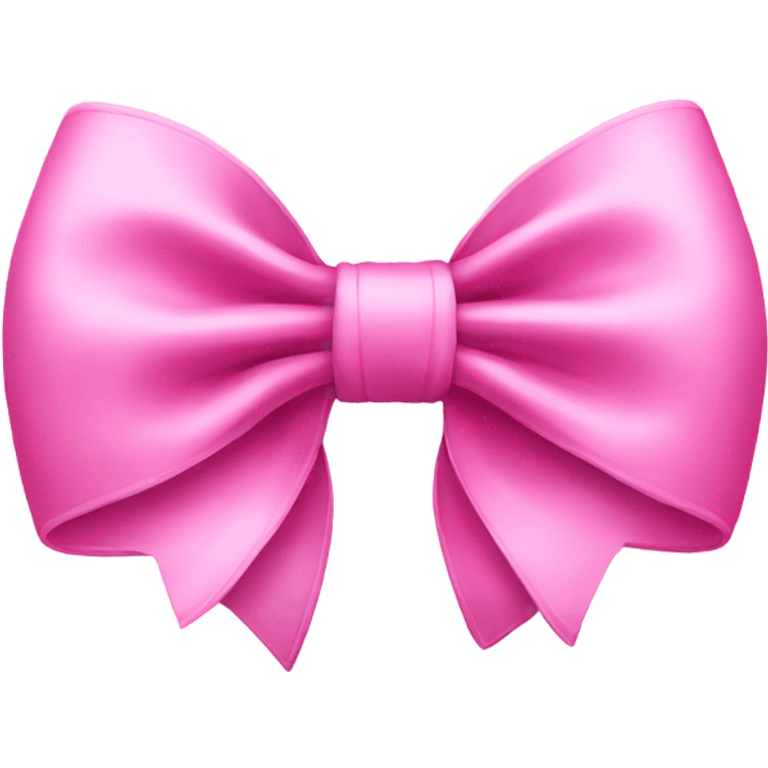 Pink bow emoji