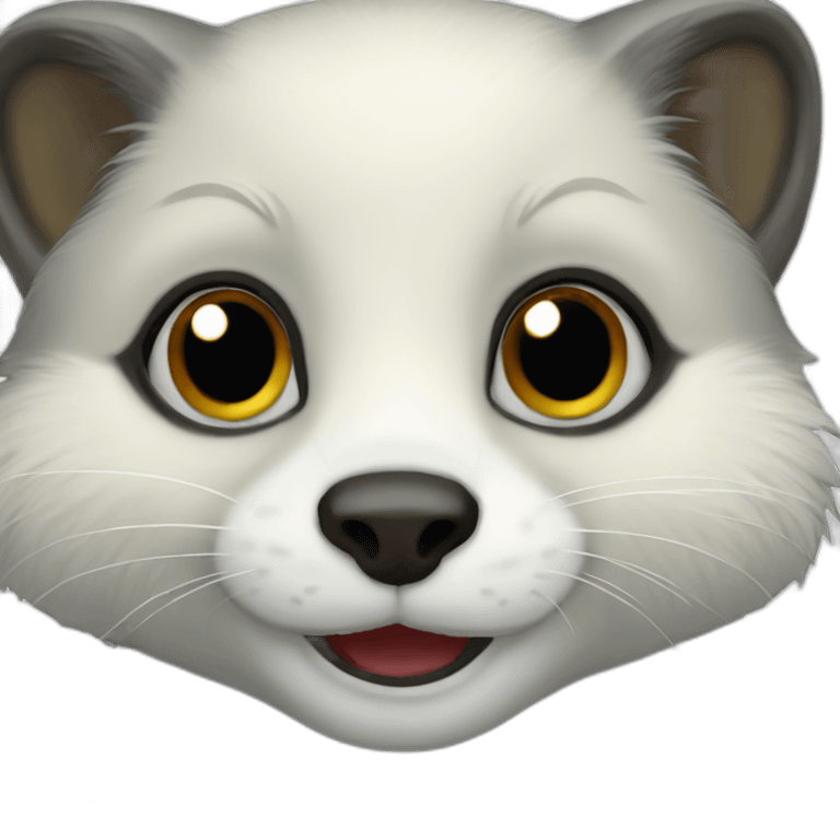 silver marten emoji