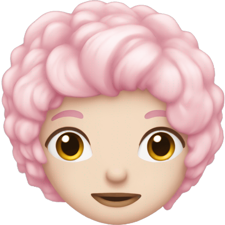 Light pink hart emoji