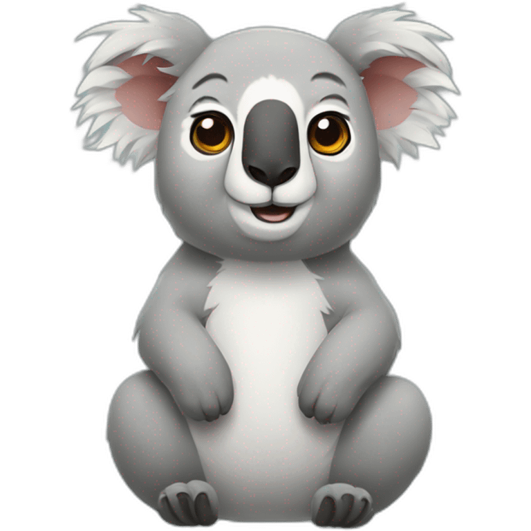 Lama et koala emoji