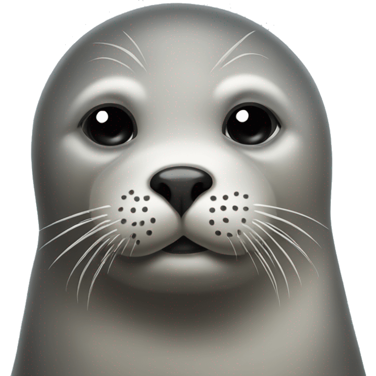 Seal with a bow on its head emoji