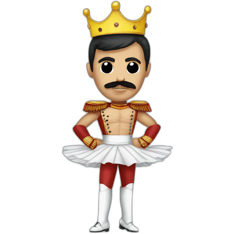 freddy mercury en tutu emoji