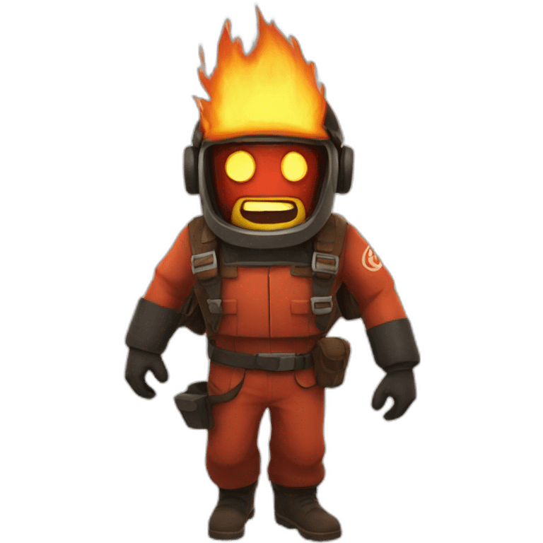 team fortress 2 pyro emoji