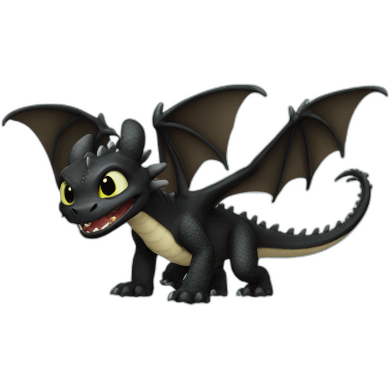 Toothless Dragon emoji