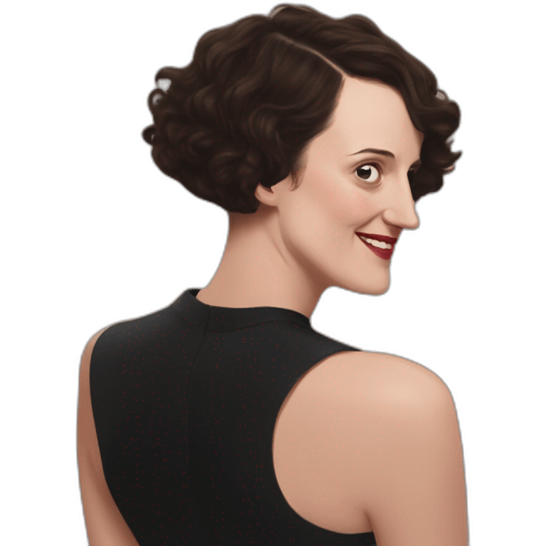 Fleabag Phoebe Waller bridge and hot priest emoji