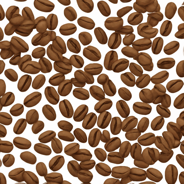 Bag of coffee beans  emoji