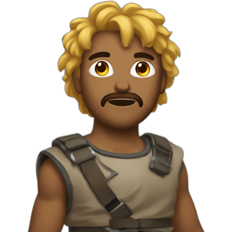 derock as a fighter emoji